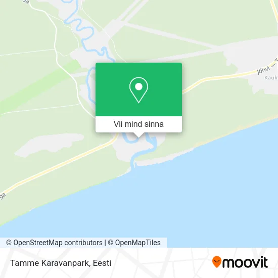 Tamme Karavanpark kaart