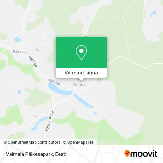 Väimela Päikesepark kaart