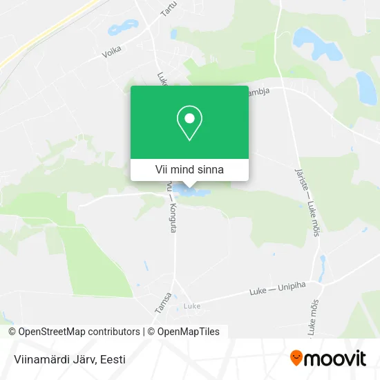 Viinamärdi Järv kaart