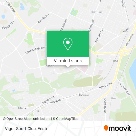 Vigor Sport Club kaart