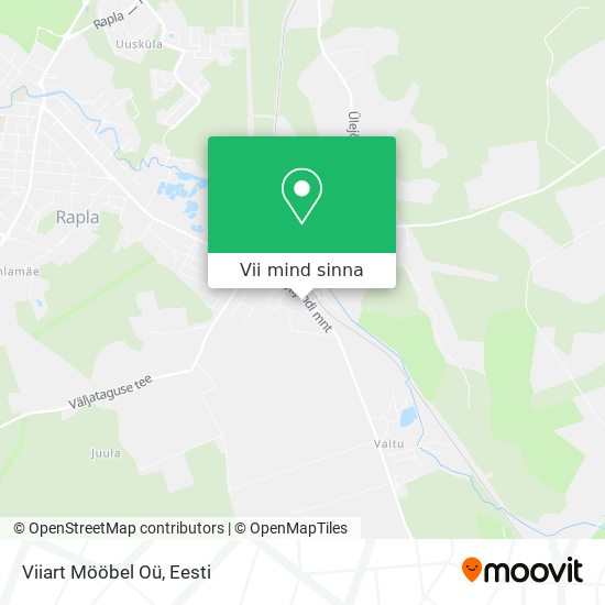Viiart Mööbel Oü kaart