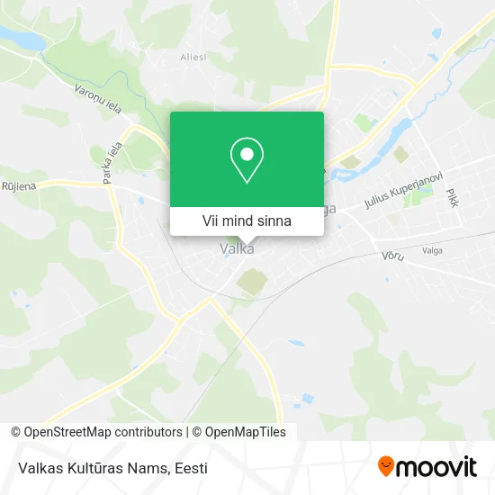 Valkas Kultūras Nams kaart