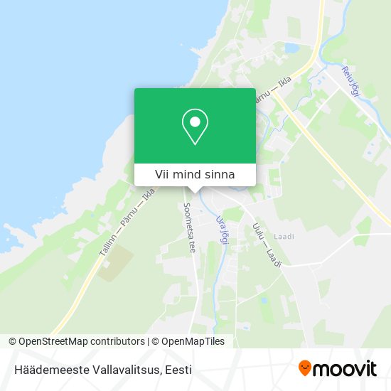 Häädemeeste Vallavalitsus kaart