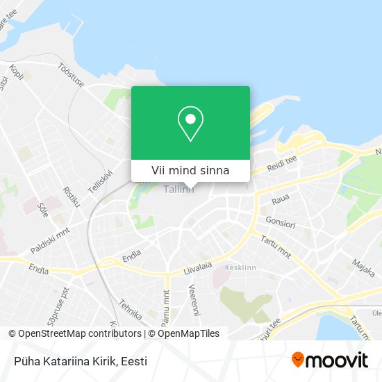 Püha Katariina Kirik kaart