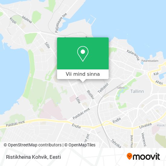 Ristikheina Kohvik kaart