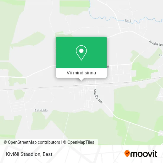 Kiviõli Staadion kaart