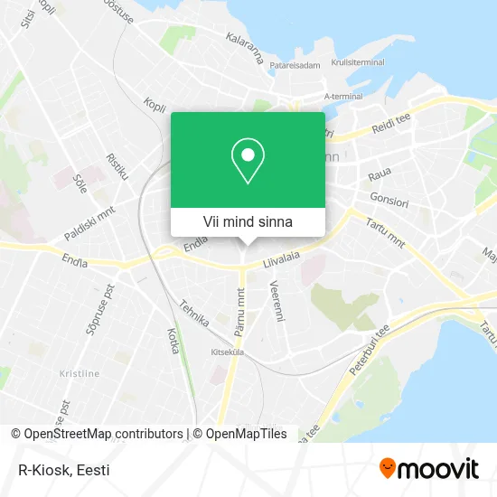 R-Kiosk kaart