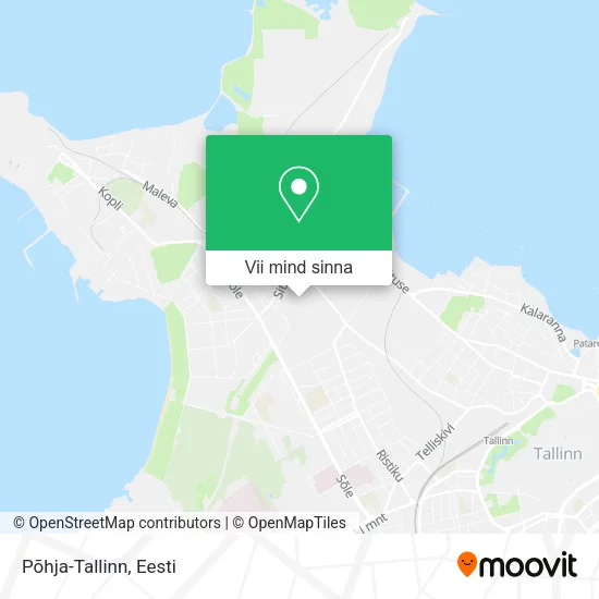 Põhja-Tallinn kaart