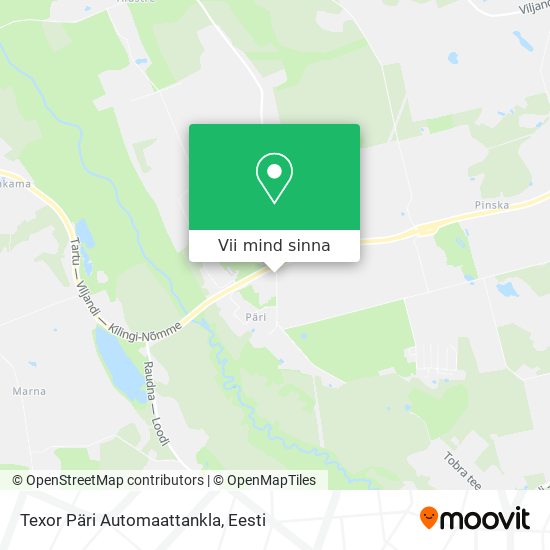 Texor Päri Automaattankla kaart