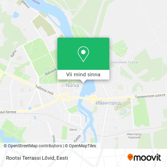 Rootsi Terrassi Lõvid kaart