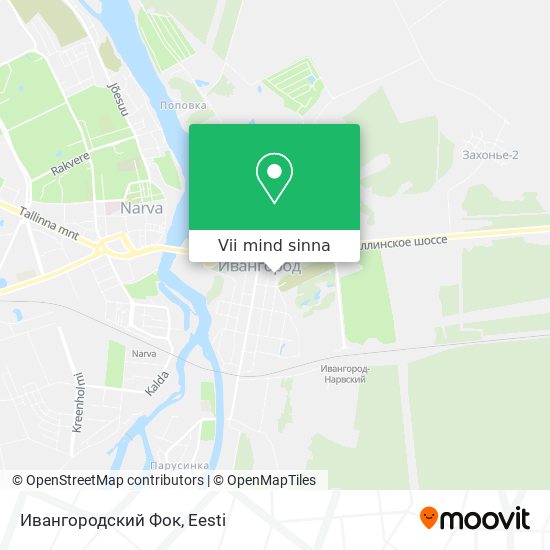 Ивангородский Фок kaart