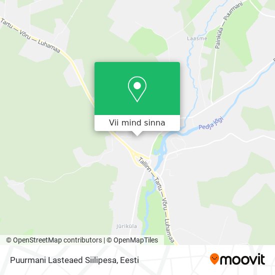 Puurmani Lasteaed Siilipesa kaart