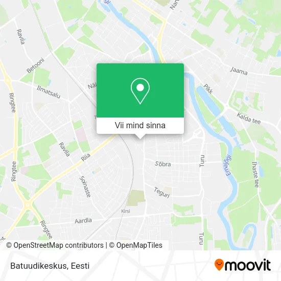 Batuudikeskus kaart
