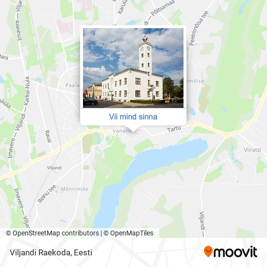 Viljandi Raekoda kaart