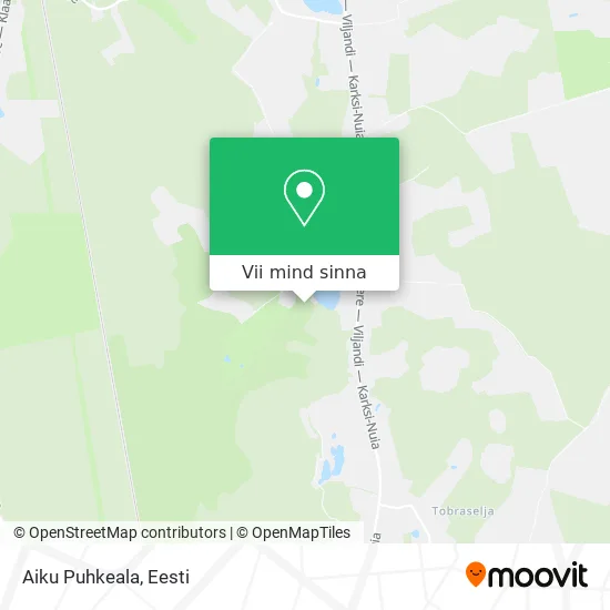 Aiku Puhkeala kaart