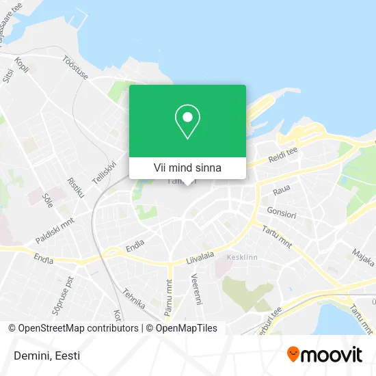 Demini kaart