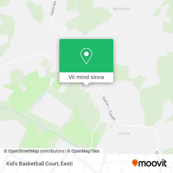 Kid's Basketball Court kaart
