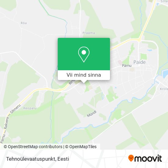 Tehnoülevaatuspunkt kaart