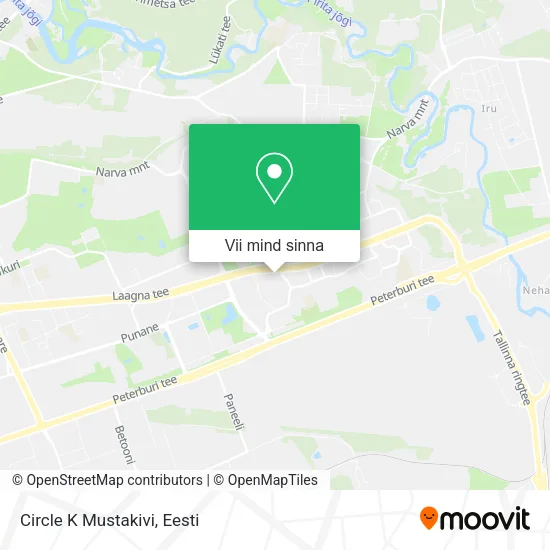 Circle K Mustakivi kaart