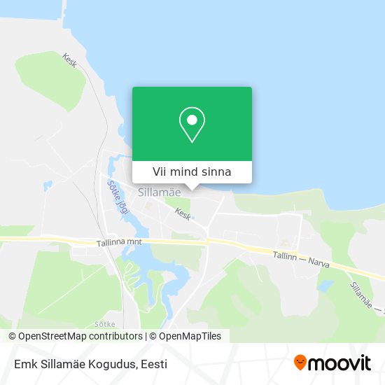 Emk Sillamäe Kogudus kaart