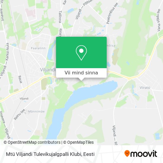 Mtü Viljandi Tulevikujalgpalli Klubi kaart