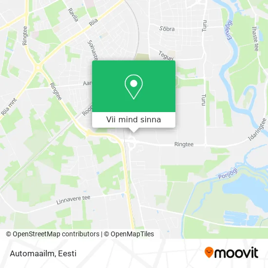 Automaailm kaart