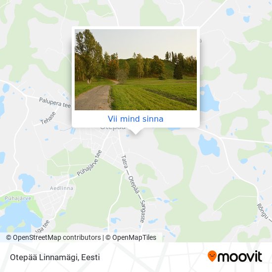 Otepää Linnamägi kaart