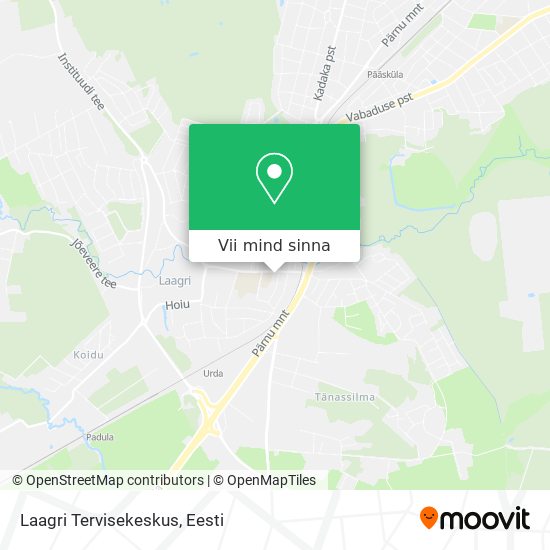 Laagri Tervisekeskus kaart