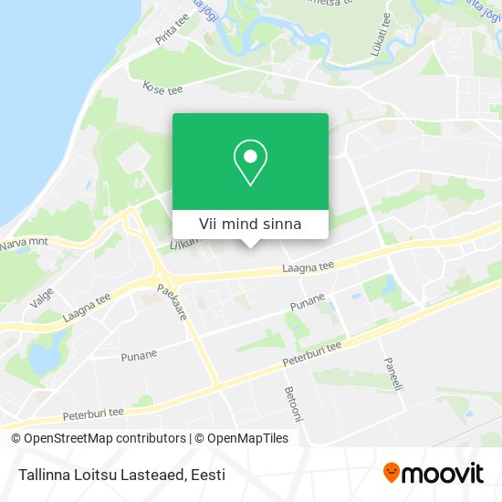 Tallinna Loitsu Lasteaed kaart