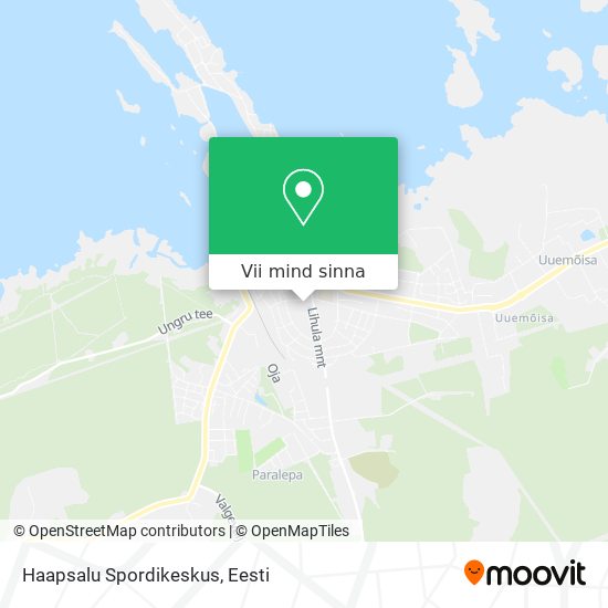 Haapsalu Spordikeskus kaart