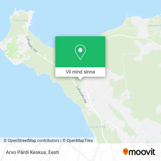 Arvo Pärdi Keskus kaart