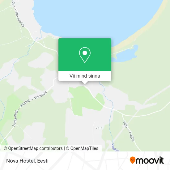 Nõva Hostel kaart