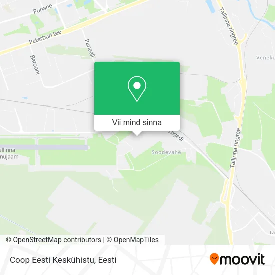 Coop Eesti Keskühistu kaart