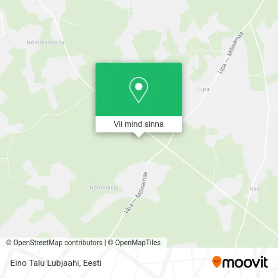 Eino Talu Lubjaahi kaart