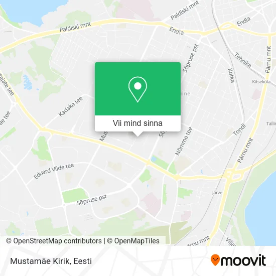 Mustamäe Kirik kaart