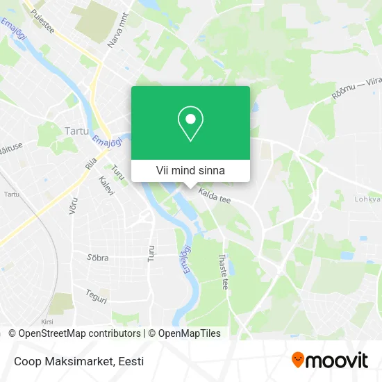 Coop Maksimarket kaart