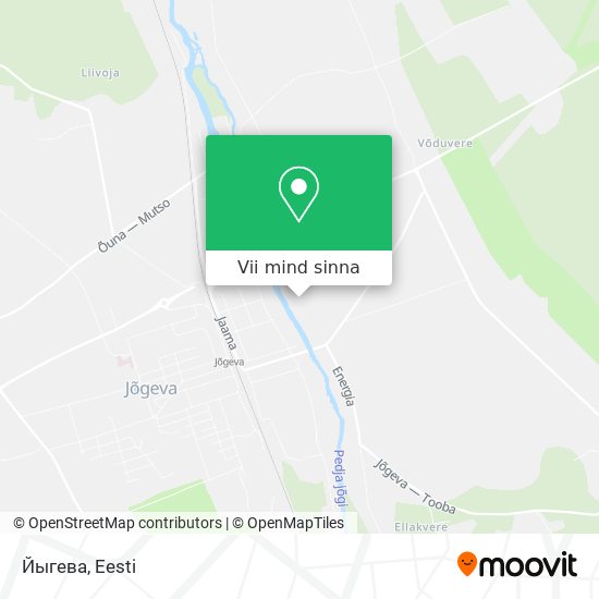 Йыгева kaart