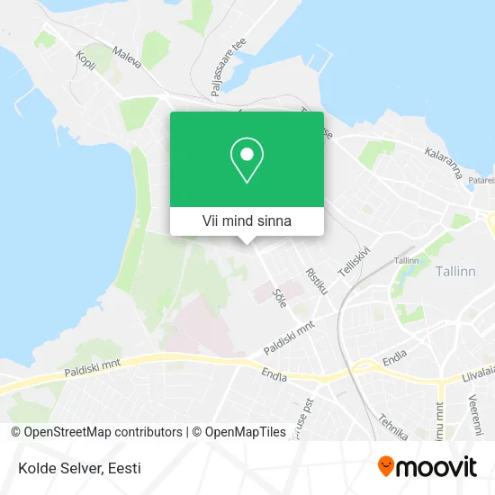 Kolde Selver kaart