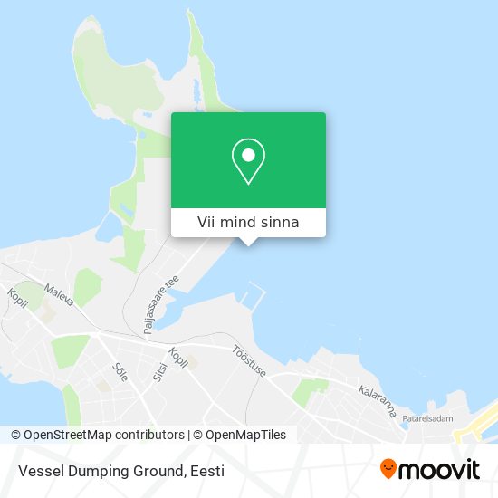 Vessel Dumping Ground kaart