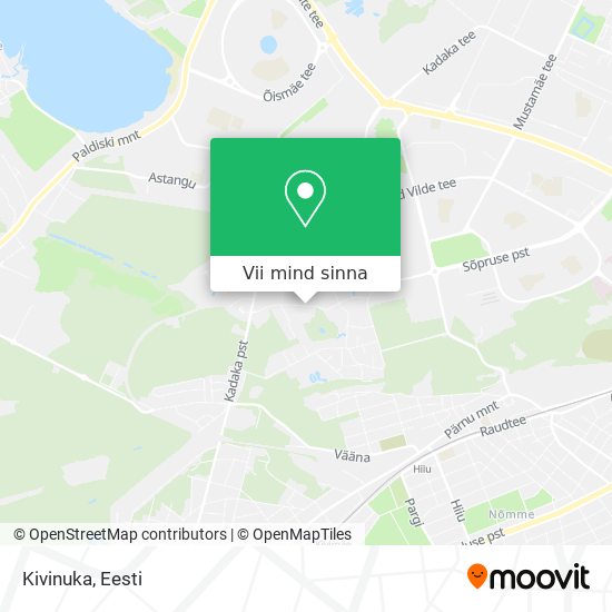 Kivinuka kaart