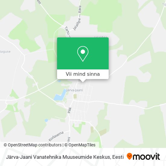 Järva-Jaani Vanatehnika Muuseumide Keskus kaart