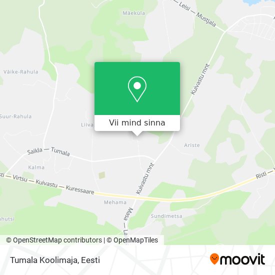 Tumala Koolimaja kaart