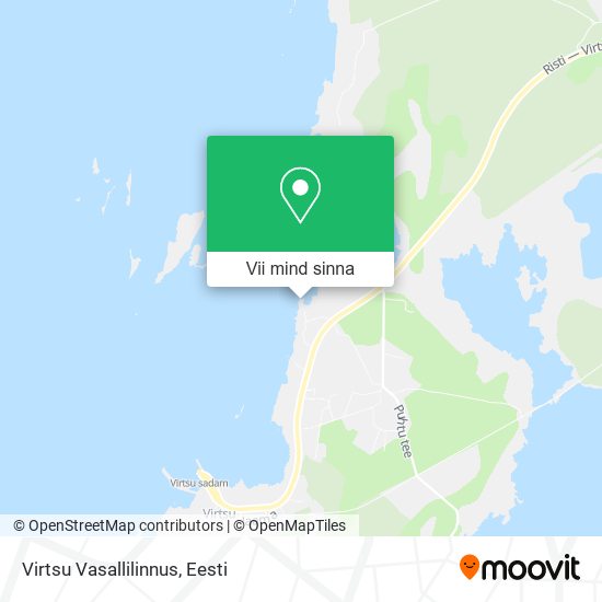 Virtsu Vasallilinnus kaart