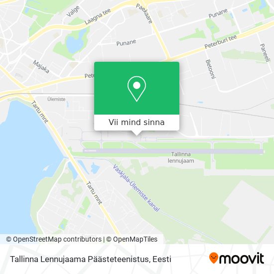 Tallinna Lennujaama Päästeteenistus kaart