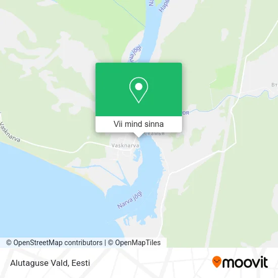 Alutaguse Vald kaart
