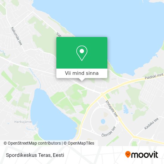 Spordikeskus Teras kaart