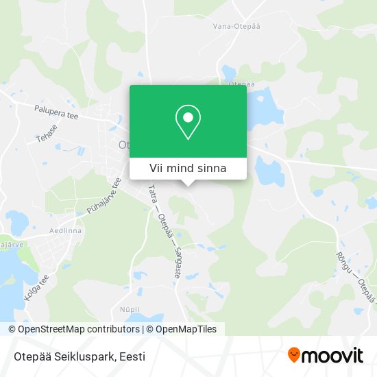 Otepää Seikluspark kaart