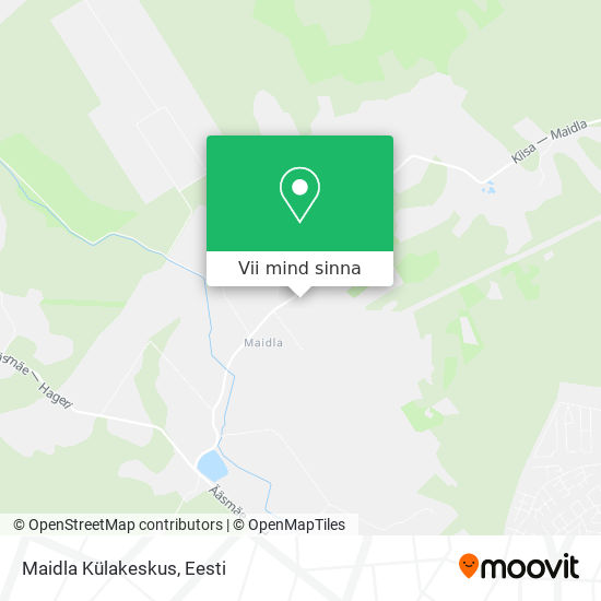 Maidla Külakeskus kaart