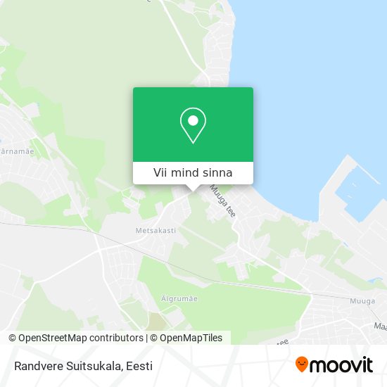 Randvere Suitsukala kaart