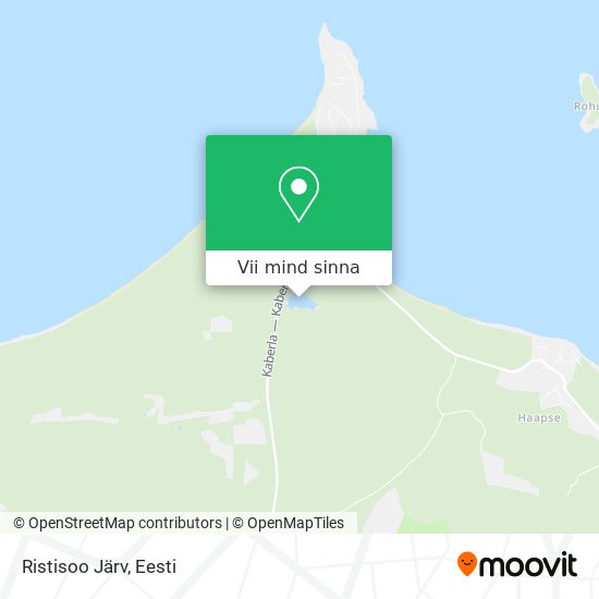 Ristisoo Järv kaart